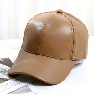 หมวกเบสบอลหนังปักลายคุณภาพสูง 6 แผง แบบกำหนดเอง ขายส่งจากโรงงาน - Product Image 1