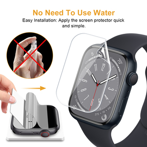 Film de protection d'écran de montre Pmma souple <span class=keywords><strong>incassable</strong></span> protecteur d'écran de montre intelligente pour apple Watch Series 8 9 10 Ultra 2 42mm 46mm - Product Image 5