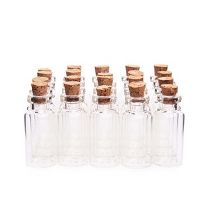 Wholesale <strong>Mini</strong> Small Glass Vial Container <strong>Bottle</strong> With Cork Stoppers - Product Image 5