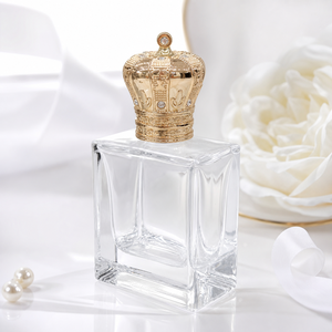 Tapa de <span class=keywords><strong>Zamak</strong></span> Ecológica con Forma de Corona de Cristal de Lujo para Botellas de Perfume y Vino con Cierre a Presión - Product Image 2