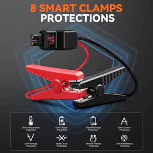 Nuovo rilascio 4000A <span class=keywords><strong>batteria</strong></span> ad alta potenza <span class=keywords><strong>per</strong></span> auto Jump Starter Pack <span class=keywords><strong>batteria</strong></span> al litio 12V <span class=keywords><strong>Booster</strong></span> con ricarica rapida USB - Product Image 6