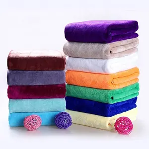 Super Cheap Microfiber Fabric Yard Sauna Bath Towel Soft Textile