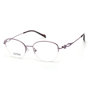 カスタムロゴチタン眼鏡フレーム女性のためのパーソナライズされた寺院 - Product Image 3