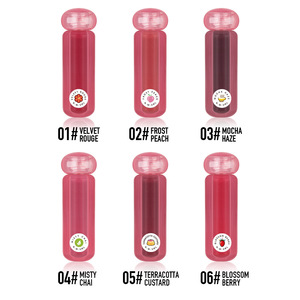 ลิปกลอสเนื้อแมทท์กันน้ำ ติดทนนาน สูตรสมุนไพรวีแกน ปรับแต่งได้ตามต้องการ ขนาด 3 มล. ได้รับการรับรองฮาลาลและ CE จากกวางตุ้ง - Product Image 6