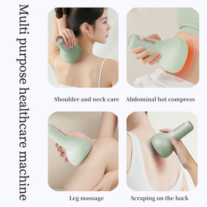 Appareil de massage Gua Sha électrique rechargeable de vente chaude <span class=keywords><strong>Machine</strong></span> de corps de ventouses sous vide auto-amorçante pour brûler les graisses pour le cou - Product Image 6