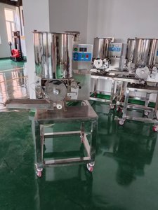 Automatico grande pieno automatico di patate manzo hamburger tortino polpette di carne stampaggio formatura che fa macchina pepite di pollo macchina - Product Image 5