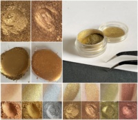 Poudre de cuivre métallique à pigment de bronze riche en or de haute pureté en vrac vente en gros