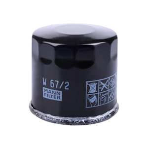 กรองน้ำมันเครื่องแท้เยอรมัน MANN รุ่น W67/2 พร้อมใบรับรอง OEM 15601-87107, 15601-87107-000, 15601-87107-LOC, 15601-87204 - Product Image 1