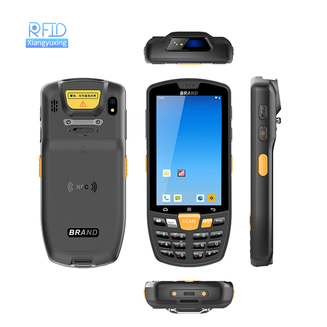Portable Android 12.0 OS Handheld Scanner Data Collector Chargeable PDA for Express Logistics