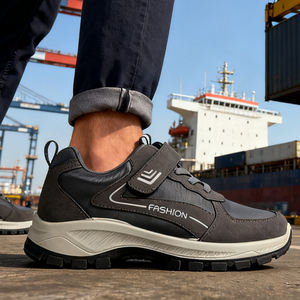 Zapatos de primavera de estilo retro, cómodos, transpirables, ligeros, prácticos, zapatos <span class=keywords><strong>para</strong></span> <span class=keywords><strong>hombre</strong></span> con cordones de velcro, zapatos informales <span class=keywords><strong>para</strong></span> uso diario en la playa y al aire libre - Product Image 1