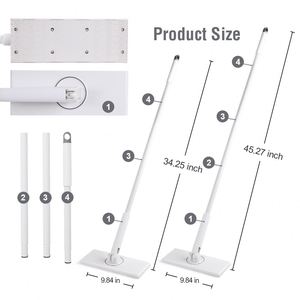 Automatic Clamping Floor Cleaning <b>Mop</b> Replaceable Wipes Towel Refill Cloth Wet Tissue Window Cleaner Disposable Flat <b>Mop</b> - Product Image 6