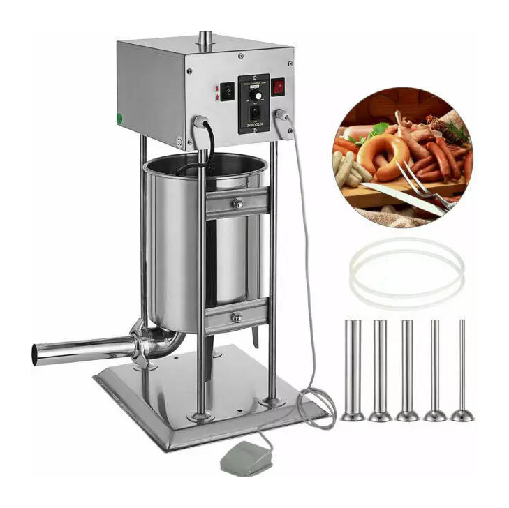Вертикальная электрическая машина для наполнения колбасы из нержавеющей стали, 10 л/12 л/15 л/25 л