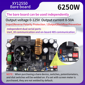 XY12550S CNC DC adjustable regulated power supply constant voltage constant current <strong>module</strong> 125V/50A/6250W true three generations - Product Image 4