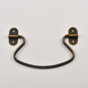 B-413 Chinese Style Cabinet Handle Zinc Alloy <b>Antique</b> Bronze Bar Shape Durable Furniture Hardware - Product Image 1
