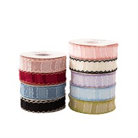 Ruban tricoté à bordure de macaron, accessoire pour cheveux ondulés, nœud, pince à cheveux, accessoire vestimentaire