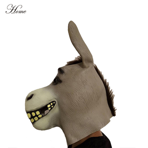 Marque MAISON Costume de Cosplay Latex <span class=keywords><strong>Shrek</strong></span> Âne pour la Mascarade - Product Image 2