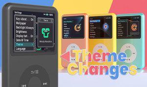 Reproductor MP3 HiFi Portátil innioasis Y1, Reproductor de Música Inalámbrico sin Pérdidas, Compatible con APE FLAC para Minoristas - Product Image 5