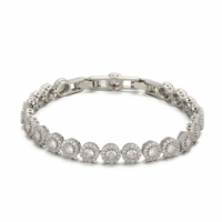 Bracelet haut de gamme, accessoires élégants, vente directe d'usine, Seiko, bracelet fin à boucle solitaire avec diamants ronds, style plage