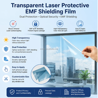 Film de protection laser anti-ondes électromagnétiques pour la protection contre l'écoute clandestine
