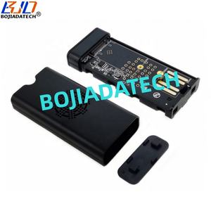 10 Гбит/с USB 3,1 Type-C на <span class=keywords><strong>M</strong></span>.2 NGFF <span class=keywords><strong>M</strong></span>-Key NVME Key-B SATA SSD корпус вентилятора охлаждения RTL9210B + кабель для передачи данных - Product Image 2