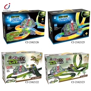Meilleures ventes d'<span class=keywords><strong>Amazon</strong></span> : Jouets créatifs pour enfants, bricolage, assemblage, volcan pulvérisateur, dinosaures, jouets électriques, voitures de course sur rail, pistes de course pour enfants - Product Image 6