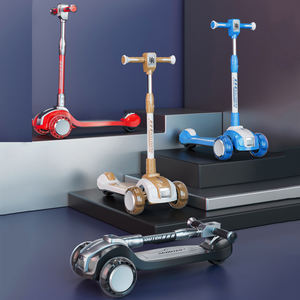 Para <span class=keywords><strong>Lamborghini</strong></span>, nuevo <span class=keywords><strong>patinete</strong></span> Normal para niños, <span class=keywords><strong>patinete</strong></span> plegable ligero de 3 ruedas para jugar al aire libre, ruedas de PU - Product Image 5