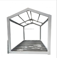 Maison conteneur préfabriquée modulaire MHY à toit en pente pour bureau, dortoir du personnel et stockage, 20 pieds, 40 pieds, personnalisable