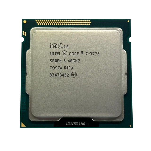 Pc/Client/Tablet Processors I7 3770 CPU 4 Total Cores 8 Total Threads Processor for Computer