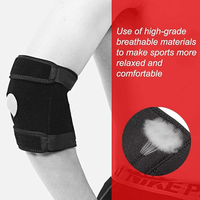 Attelle de soutien du coude réglable en néoprène Star avec stabilisateur à ressort pour le soulagement de la douleur du coude de tennis et la protection sportive