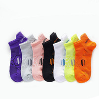 Personnalisé Sports Marathon Cheville Chaussettes Athlétique Respirant Fitness Compression Tab Low Cut Chaussettes De Course