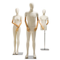 Support de présentation ajustable pour vêtements, mannequin de vitrine, étagère, mannequin de corps entier, présentation de vêtements pour hommes