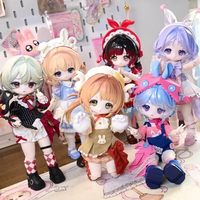 Nueva Caja Misteriosa Original de la Serie Bonnie Bunny Dream Box, Figura de Acción BJD, Adorable Caja Sorpresa BJD de 12 Puntos, Regalos Coleccionables