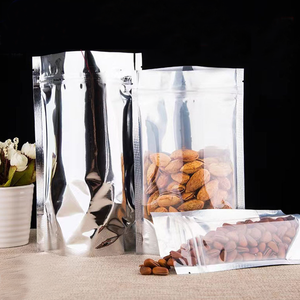Tùy Chỉnh Frosted Nhựa Đóng Gói Dây Kéo Túi Con Dấu Có Thể Phẳng Dưới Cấp Thực Phẩm Túi Nhựa Cho Quần Áo Đồ Lót Ăn Mặc Lưu Trữ - Product Image 1
