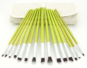 Logo Riêng Bán Buôn Sinh Thái Thân Thiện Thiết Kế Tùy Chỉnh 28Pcs <span class=keywords><strong>32</strong></span> <span class=keywords><strong>Pcs</strong></span> Nghề Nghiệp 7 <span class=keywords><strong>Pcs</strong></span> Với Logo Số Lượng Lớn Với Túi Màu Xanh Lá Cây <span class=keywords><strong>Make</strong></span> <span class=keywords><strong>Up</strong></span> <span class=keywords><strong>Brush</strong></span> - Product Image 4