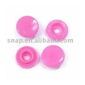 Bouton-pression en résine écologique de 15mm de meilleure qualité, bouton de manteau en plastique recouvert de pompon avec logo pour la décoration de sacs à vêtements durables - Product Image 1