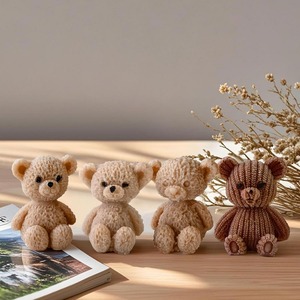 Silicone Candle Molds 3D Charming Bear Scented Candle Mold Cozy Atmosphere Design - Product Image 3