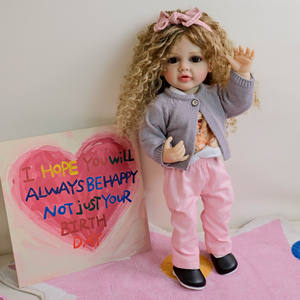 Poupée bébé réaliste <span class=keywords><strong>en</strong></span> vinyle souple de 55 cm, poupée bébé réaliste <span class=keywords><strong>en</strong></span> <span class=keywords><strong>silicone</strong></span>, poupée bébé reborn pour fille, poupées bébé reborn <span class=keywords><strong>en</strong></span> <span class=keywords><strong>silicone</strong></span>, jouets pour enfants - Product Image 5