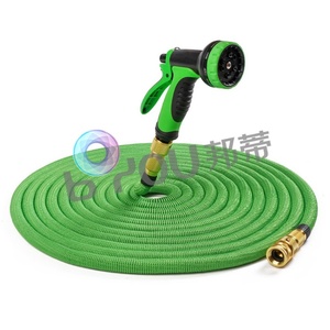 Manguera de jardín expandible de poliéster con carrete de cobre, 100-150 pies, la mejor para rociar y riego, anti-rotura - Product Image 5