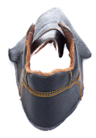 Chaussures de sécurité pour hommes en cuir pleine fleur respirant, tige supérieure de qualité supérieure, prix de gros, export