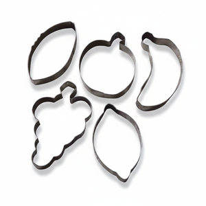 Anello da 5.5 cm con 5 formine per biscotti di forma assortita di colore personalizzato e stampo per Party-Set di 72 - Product Image 2