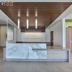 <span class=keywords><strong>Centro</strong></span> Médico <span class=keywords><strong>recepcionista</strong></span> diseño precio de fábrica 2 Persona personalizado de cuarzo Artificial mármol médico <span class=keywords><strong>recepcionista</strong></span> - Product Image 2