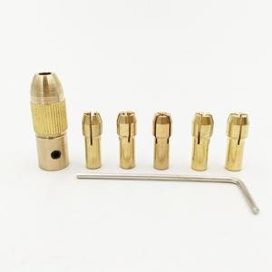 สว่านไฟฟ้าขนาดเล็ก ฟังก์ชั่นยึดดอกสว่านอัตโนมัติ หัวจับดอกสว่านไฟฟ้าขนาดเล็กสำหรับสว่านมือ สำหรับงานไม้ เครื่องเจียรทองเหลือง - Product Image 2