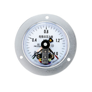 Manómetro de Contacto Eléctrico YXC-100ZT 0-1.6MPa Tipo Auxiliar Magnético Shanghai Tianchuan - Product Image 1