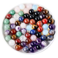 Venta al por Mayor de Esferas de Cristal Pulido de 25 mm, Piedras Preciosas Naturales, Esferas Curativas, Especímenes Minerales, Rocas Decorativas para el Hogar