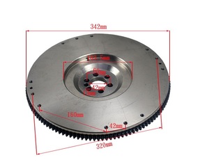 Bộ phận xe nâng lắp ráp bánh đà động cơ 5 12330 116 1 cho ISU. C240 - Product Image 1