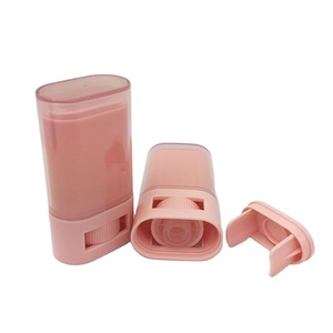 Supplier Custom Hot Sale Green Oval Shape 0.5oz Deodorant Stick <strong>Container</strong> PP 15g Twist up Deodorant Plastic <strong>Bottle</strong> Manufacturer/wholesale - Product Image 5