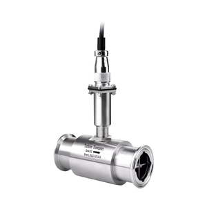 Sanitärtauglicher Flüssigkeitsturbinen-Durchflussmesser für Alkohol Speiseöl Reines Wasser Durchflussensor Schnellanschluss Impulssignal - Product Image 2