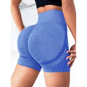Leggings de yoga sans couture à taille haute élastique pour femmes, séchage rapide, shorts de sport décontractés - Product Image 6