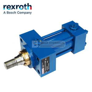 Cilindro Hidráulico Rexroth CDT3ME5.40.22.40Z3X.B11HDDMWW con Varilla de Tracción, Instalación de Brida Rectangular, Varilla de 30 mm, Tubo Exterior de 60 mm - Product Image 1