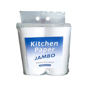 Rotoli di Carta <span class=keywords><strong>da</strong></span> <span class=keywords><strong>Cucina</strong></span> Bianca a 2 Veli in Pura Cellulosa Vergine per Uso Domestico - Product Image 4